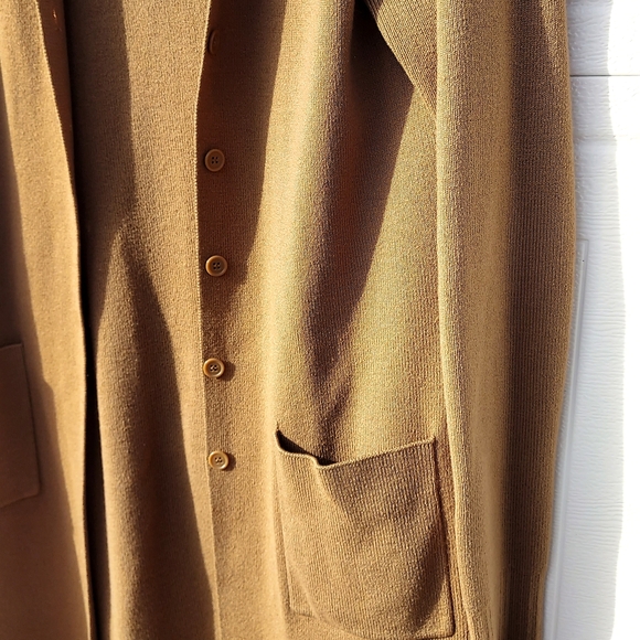 BCBGMaxAzria Ribbed Brown Knit Sweater - Picture 3 of 5